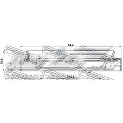 Купити 95HDS56740610X Febest Сальник передньої маточини, зовнішній