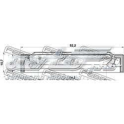 Сальник АКПП/КПП, вихідного/вторинного валу Musashi F4213 ціна, від 3.93 USD