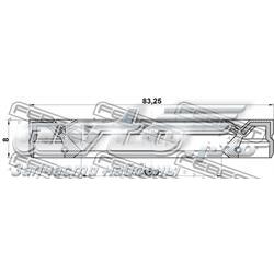 Сальник роздавальної коробки, задній вихідний VAG 02D525596B ціна, від 10.90 USD