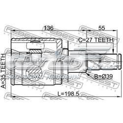 Купити 400696 Trakmotive/Surtrack Граната внутрішня ліва