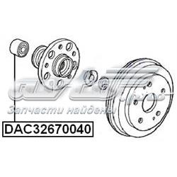 DAC32670040 Febest Підшипник ступиці задньої