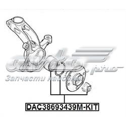 Підшипник ступиці DAC38693439MKIT Febest
