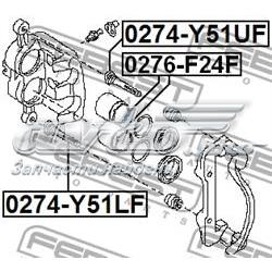Купити 0274Y51UF Febest Направляюча супорту переднього