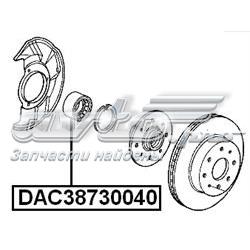 Підшипник ступиці DAC38730040 Febest