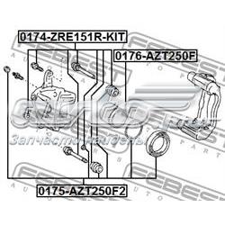 Поршень супорта гальмівного, переднього Febest 0176AZT250F ціна, від 10.53 USD