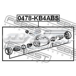 Циліндр гальмівний колісний/робочий, задній Febest 0478KB4ABS ціна, від 11.26 USD