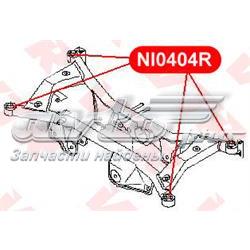 Сайлентблок задньої балки/підрамника NI0404R VTR