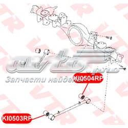 Сайлентблок заднього поздовжнього нижнього важеля RUK138 Japan Parts