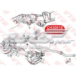 Тяга стабілізатора, права General Motors 88982343