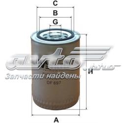 Фільтр тонкого очищення палива Mfilter DF697 ціна, від 8.49 USD