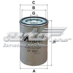 Фільтр тонкого очищення палива Mfilter DF3507 ціна, від 28.70 USD