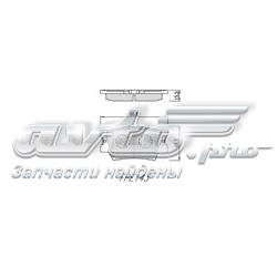 Задні гальмівні колодки FPE143 Hankook Frixa