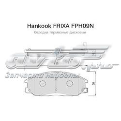 FPH09N Hankook Frixa Передні гальмівні колодки