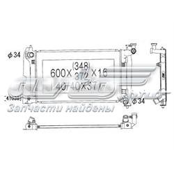 Радіатор основний Koyorad PL011609 ціна, від 77.19 USD