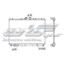 Радіатор основний Koyorad PL031179 ціна, від 65.47 USD