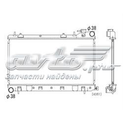 Радіатор основний Koyorad PL091163 ціна, від 104.15 USD