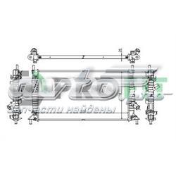 Радіатор охолодження Profit PR2563A1