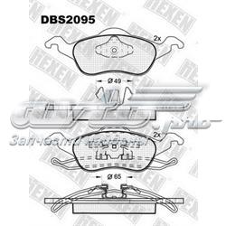 DBS2095 Hexen Передні гальмівні колодки