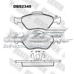 Купити DBS2349 Hexen Колодки гальмівні передні, дискові