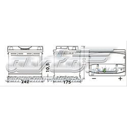 Батарея акумуляторна Exide CA640 ціна, від 110.12 USD
