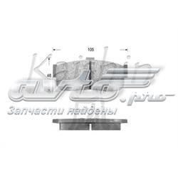D1148 Kashiyama Колодки гальмівні задні, дискові
