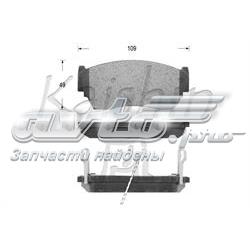 Гальмівні колодки Kashiyama D1158 ціна, від 15.19 USD
