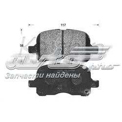 Тормозні колодки Kashiyama D2216