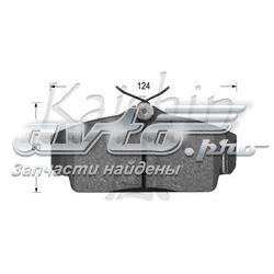 Гальмівні колодки Kashiyama D1230 ціна, від 19.18 USD
