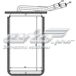 Радіатор пічки (обігрівача) STFDR73950 SAT
