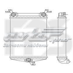 Радіатор пічки (обігрівача) 46N119 FPS