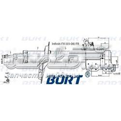 Амортизатор передній, правий G22250189R Bort