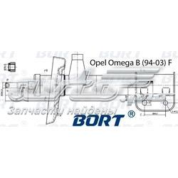 Амортизатор передній G22254004 Bort