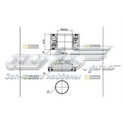 Підшипник маточини задньої Starline LO01466 ціна, від 15.31 USD