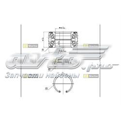 Підшипник маточини передньої LO03410 Starline