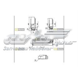 Підшипник маточини задньої Starline LO03429 ціна, від 14.95 USD
