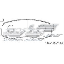 Задні гальмівні колодки KD2281 Asimco