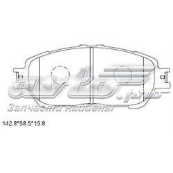 Гальмівні колодки Asimco KD2639 ціна, від 16.88 USD