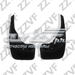Бризковики задні, комплект на Volkswagen Passat B6 3C2