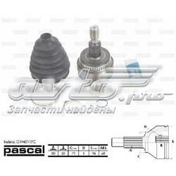 ШРУС зовнішній передній 302015100187 Magneti Marelli