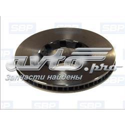 Диск гальмівний передній SBP 02RV010