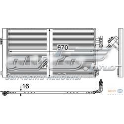 Радіатор кондиціонера 8FC351343004 HELLA