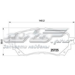 Гальмівні колодки HELLA 8DB355020901 ціна, від 38.81 USD