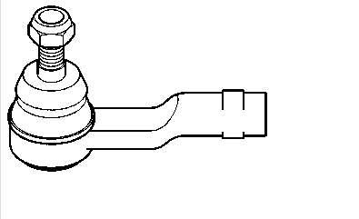 Купити ADG08721 Blue Print Рульовий наконечник