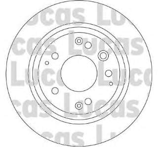Купити 42510SP0000 Honda Диск заднього гальма