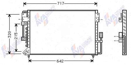 Купити 8846060060 Toyota Радіатор системи охолодження кондиціонера