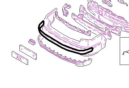 Декоративна накладка VAG 1J9807423B41 ціна, від 63.33 USD