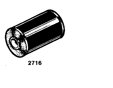 A2716 Mevotech подушка (опора двигуна ліва/права)