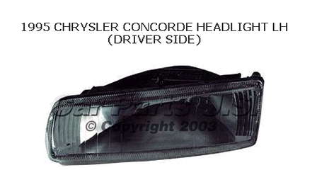 Ліва фара на Chrysler Concorde 