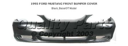 Передній бампер на Ford Mustang GT 