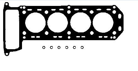 60593329 Fiat/Alfa/Lancia прокладка головки блока циліндрів (гбц)